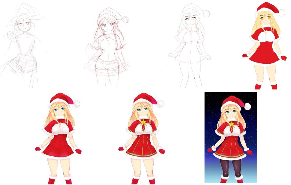 santa illust
